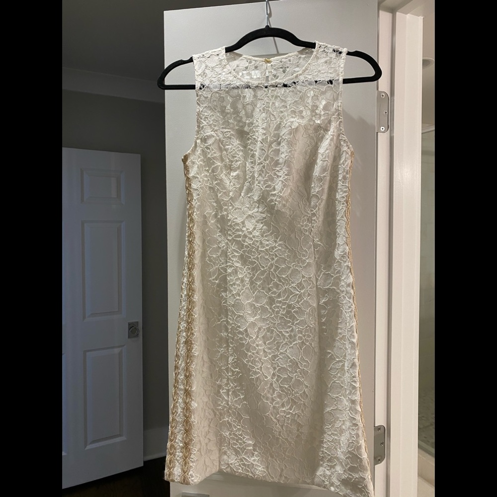 White Lilly Pulitzer Dress- size 0